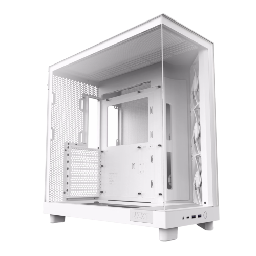 Корпус NZXT H6 Flow White - зображення 1