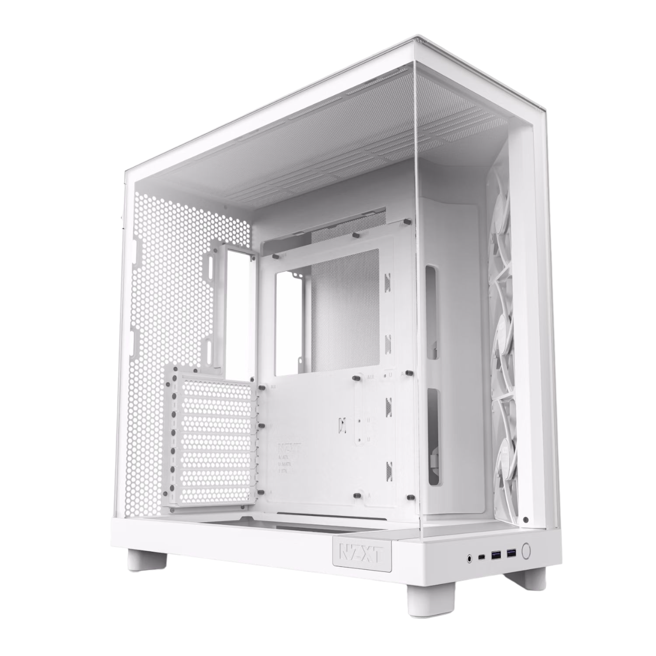 Корпус NZXT H6 Flow White - зображення 1