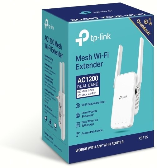 Точка доступу - Ретранслятор TP-LINK RE315 - зображення 4