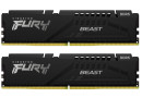 Пам'ять DDR5 RAM_64Gb (2x32Gb) 6400Mhz Kingston Fury Beast Black (KF564C32BBK2-64) - зображення 1