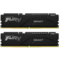 Пам'ять DDR5 RAM_64Gb (2x32Gb) 6400Mhz Kingston Fury Beast Black (KF564C32BBK2-64) - зображення 1