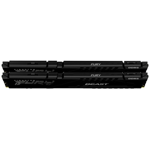 Пам'ять DDR5 RAM_64Gb (2x32Gb) 6400Mhz Kingston Fury Beast Black (KF564C32BBK2-64) - зображення 3
