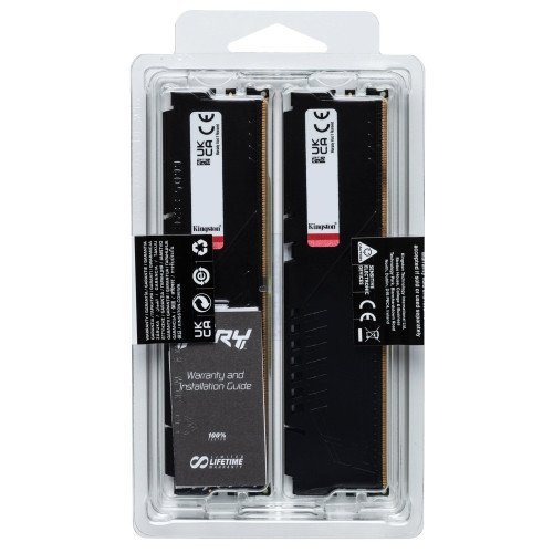 Пам'ять DDR5 RAM_64Gb (2x32Gb) 6400Mhz Kingston Fury Beast Black (KF564C32BBK2-64) - зображення 6