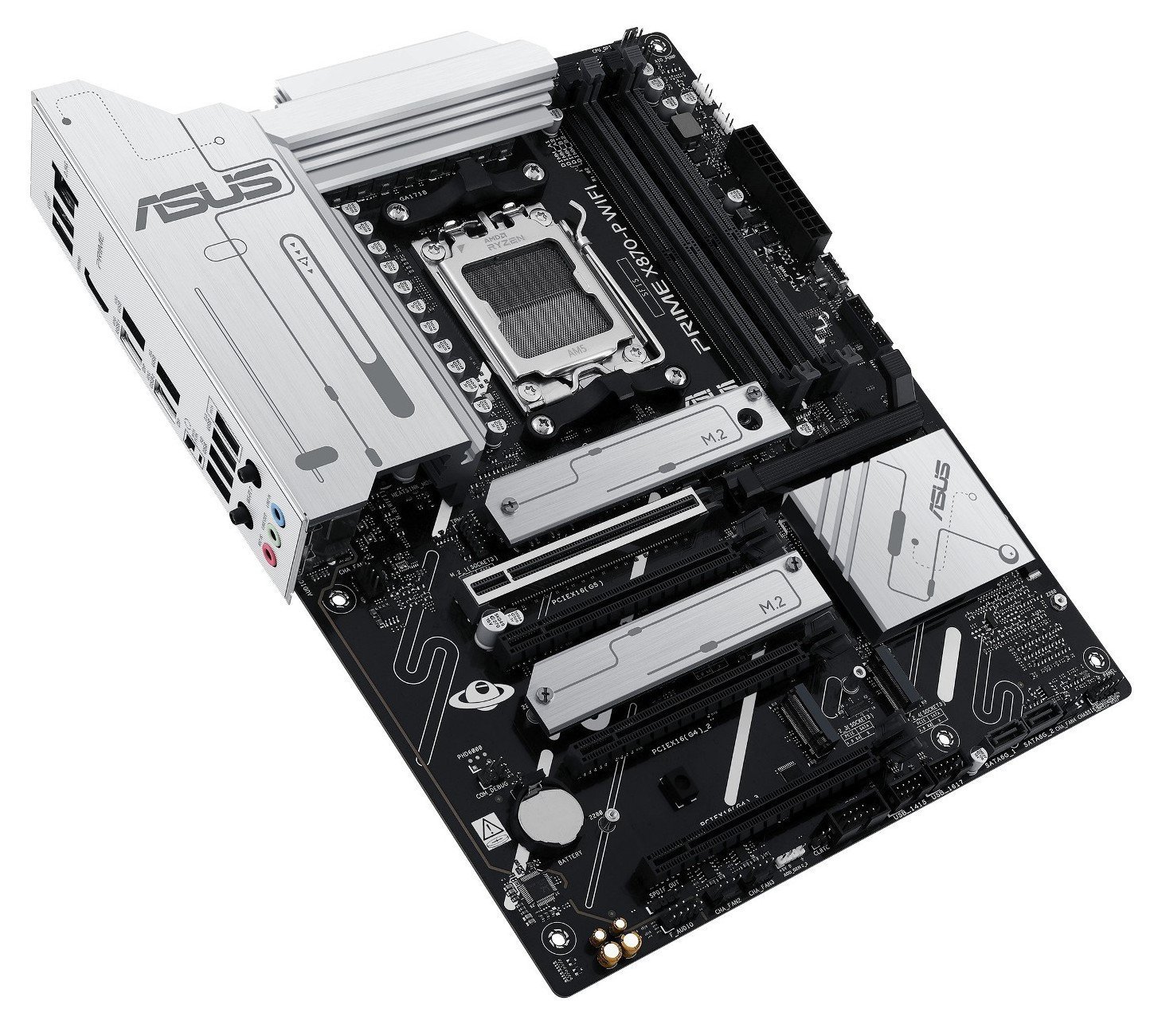 Мат. плата AM5 Asus PRIME X870-P WIFI - зображення 5
