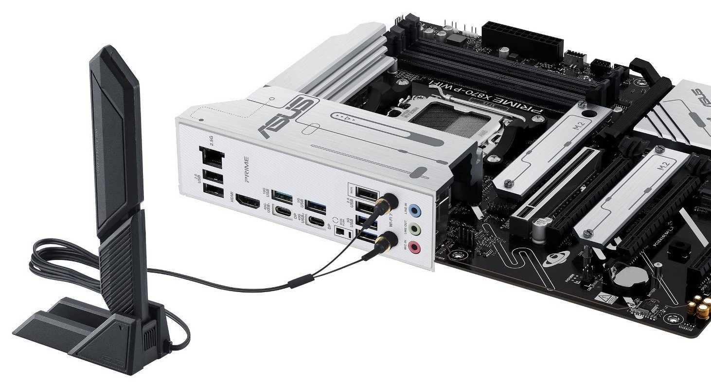 Мат. плата AM5 Asus PRIME X870-P WIFI - зображення 7