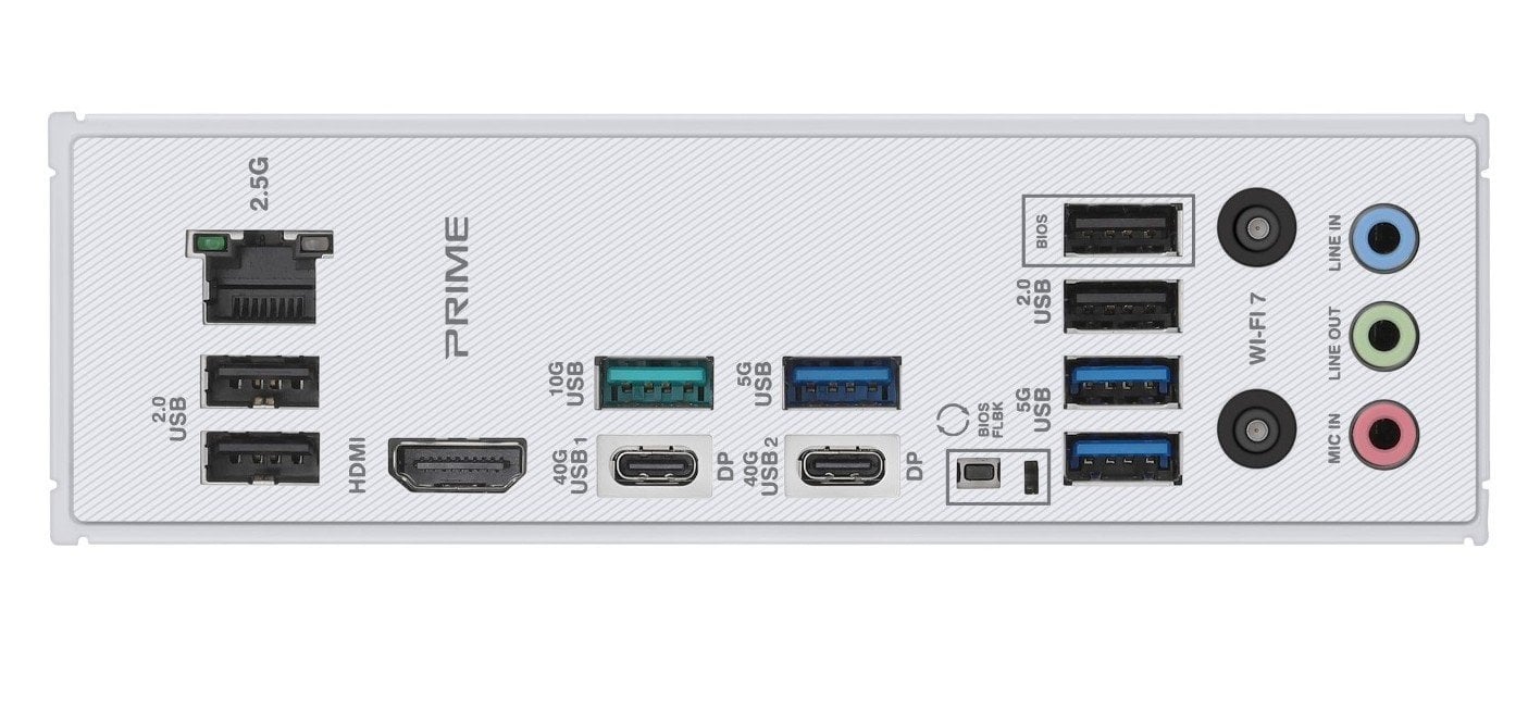 Мат. плата AM5 Asus PRIME X870-P WIFI - зображення 8