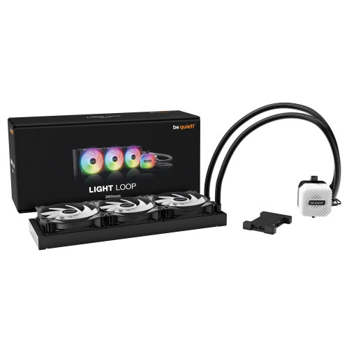 Система водяного охолодження Be quiet! LIGHT LOOP 360mm (BW022) - зображення 7