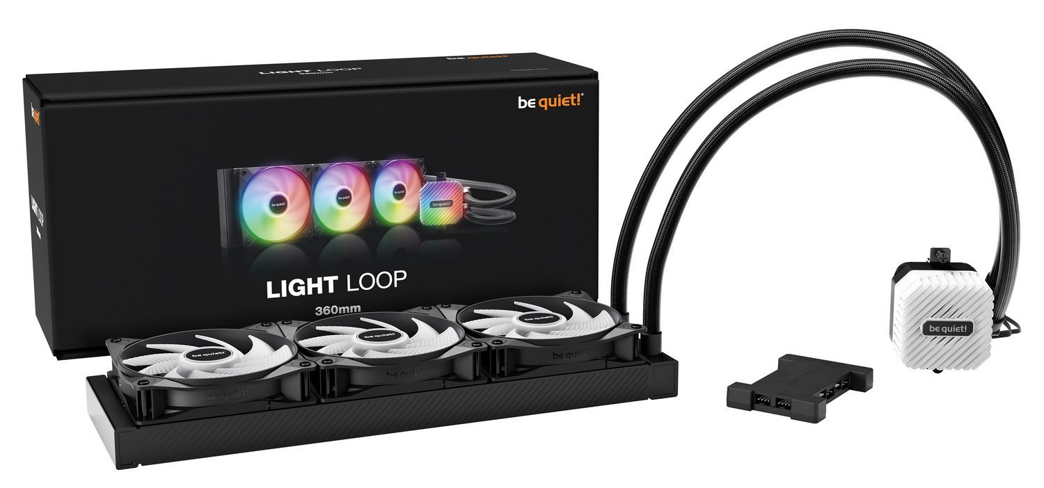 Система водяного охолодження Be quiet! LIGHT LOOP 360mm (BW022) - зображення 7
