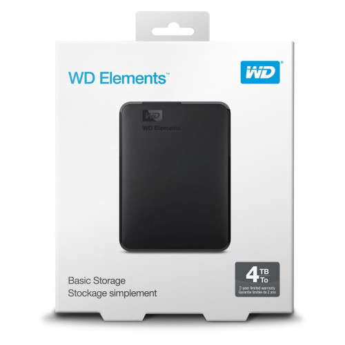 Зовнішній жорсткий диск HDD 4000GB WD 2.5 WDBU6Y0040BBK-WESN - зображення 6