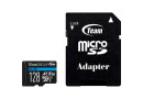 MicroSDXC 128 Gb Team Elite UHS-I U3 V30 A1 Class 10 + SD-adapter - зображення 1