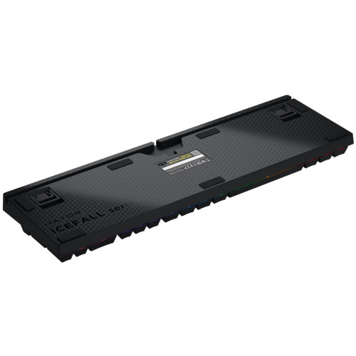Клавіатура Hator Icefall Mecha Rainbow Wireless\/USB Black (HTK204UA) - зображення 5