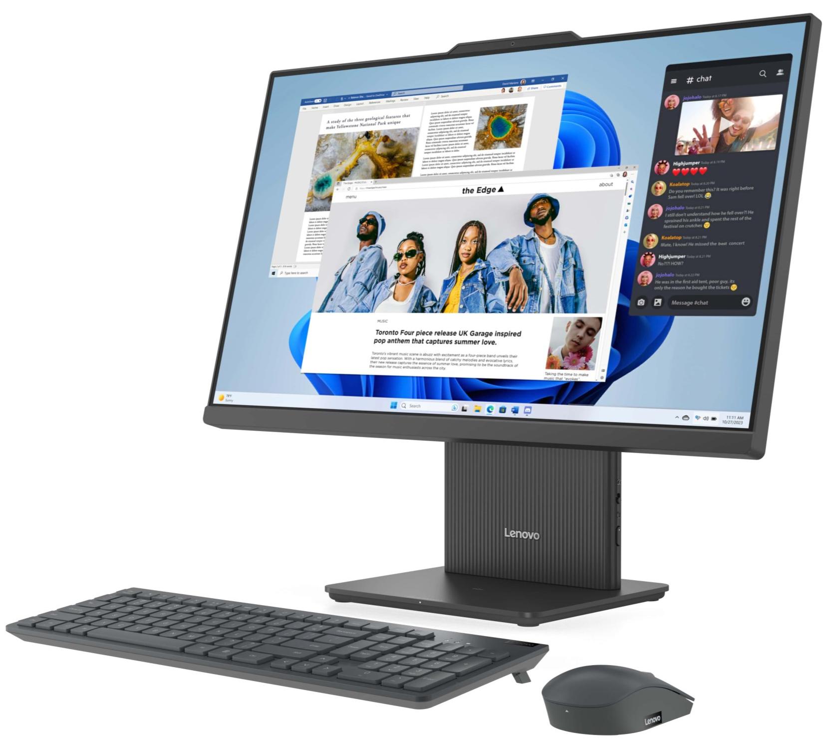 Комп'ютер Lenovo IdeaCentre AiO 24ARR9 (F0HR004AUO) - зображення 5