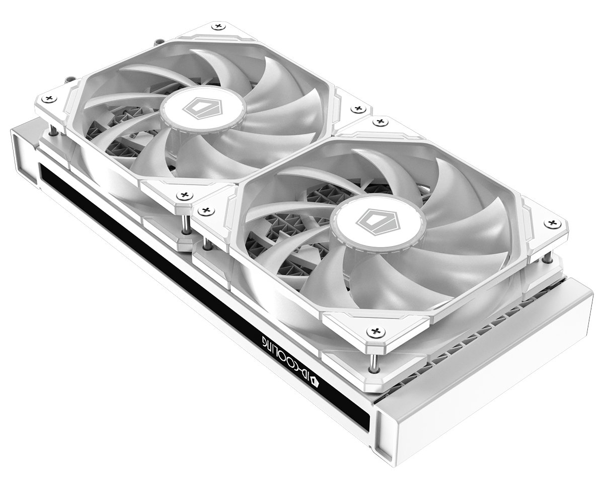 Система водяного охолодження ID-Cooling Dashflow 240 Basic White - зображення 1