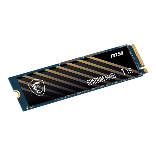 Накопичувач SSD NVMe M.2 1000GB MSI SPATIUM M450 V1 (S78-440L0M0-P83) - зображення 3