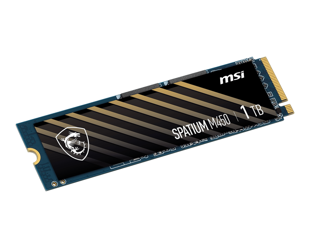 Накопичувач SSD NVMe M.2 1000GB MSI SPATIUM M450 V1 (S78-440L0M0-P83) - зображення 3
