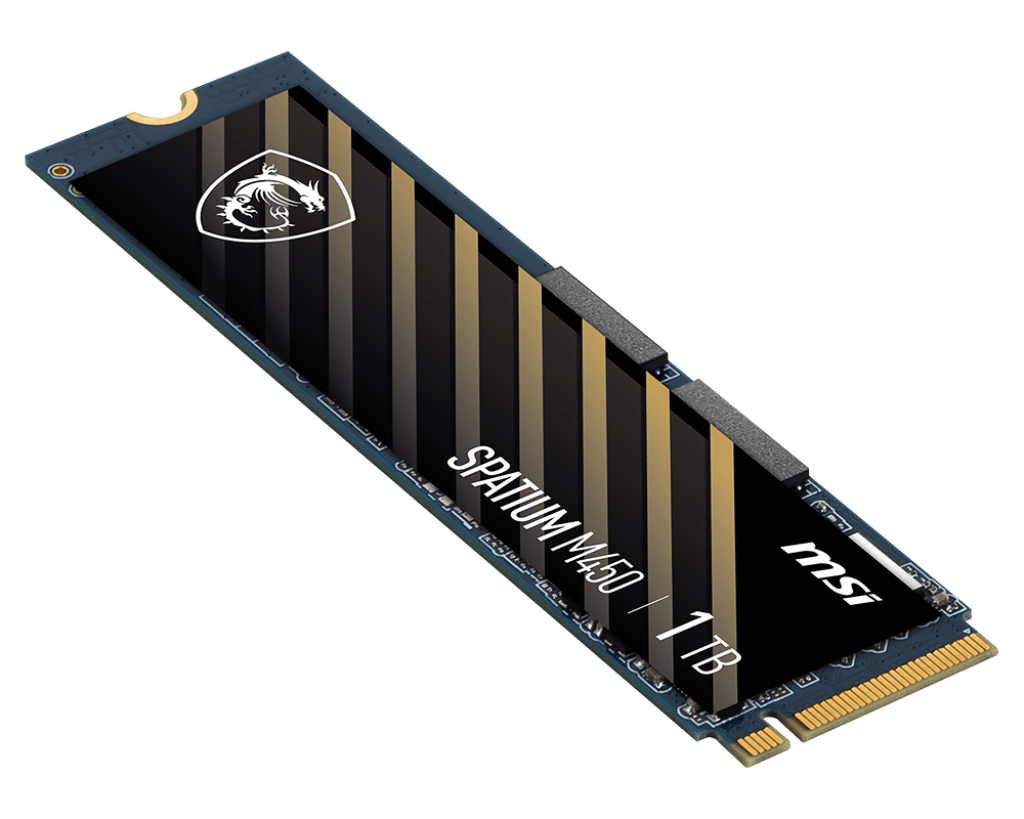 Накопичувач SSD NVMe M.2 1000GB MSI SPATIUM M450 V1 (S78-440L0M0-P83) - зображення 2