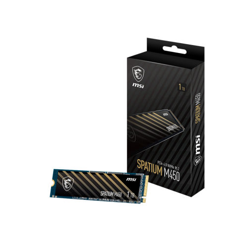 Накопичувач SSD NVMe M.2 1000GB MSI SPATIUM M450 V1 (S78-440L0M0-P83) - зображення 4