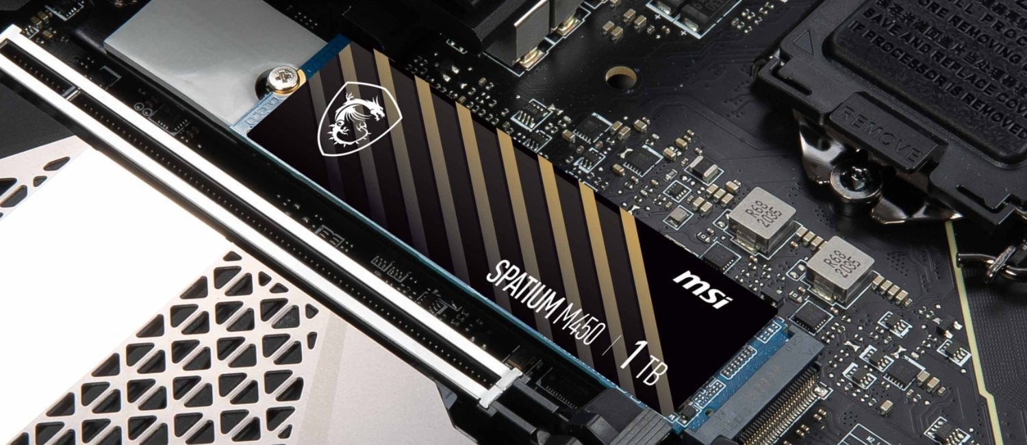 Накопичувач SSD NVMe M.2 1000GB MSI SPATIUM M450 V1 (S78-440L0M0-P83) - зображення 5