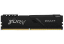 Пам'ять DDR4 RAM_16Gb (1x16Gb) 3200Mhz Kingston Fury Beast Black (KF432C16BB\/16) - зображення 2