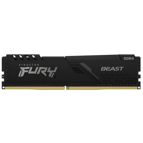 Пам'ять DDR4 RAM_16Gb (1x16Gb) 3200Mhz Kingston Fury Beast Black (KF432C16BB\/16) - зображення 2