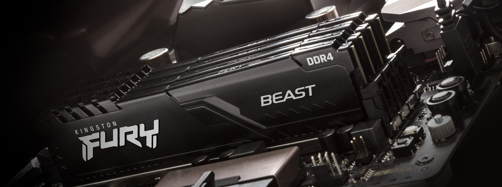 Пам'ять DDR4 RAM_16Gb (1x16Gb) 3200Mhz Kingston Fury Beast Black (KF432C16BB\/16) - зображення 5