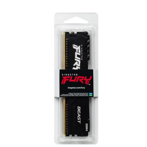 Пам'ять DDR4 RAM_16Gb (1x16Gb) 3200Mhz Kingston Fury Beast Black (KF432C16BB\/16) - зображення 4