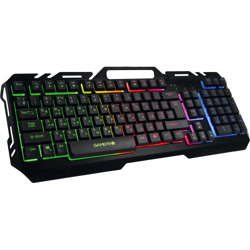 Клавіатура GamePro GK670 USB Black - зображення 2