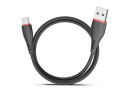 Кабель USB2  АM-Type C Pixus Start, 1м, 3A, PVC, black - зображення 1