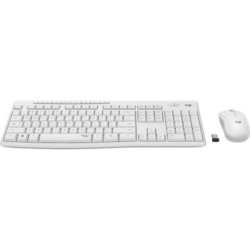 Комплект безпровідний Logitech MK295 Silent Wireless Combo White - зображення 2
