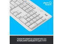 Комплект безпровідний Logitech MK295 Silent Wireless Combo White - зображення 6