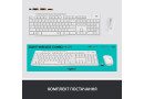 Комплект безпровідний Logitech MK295 Silent Wireless Combo White - зображення 10