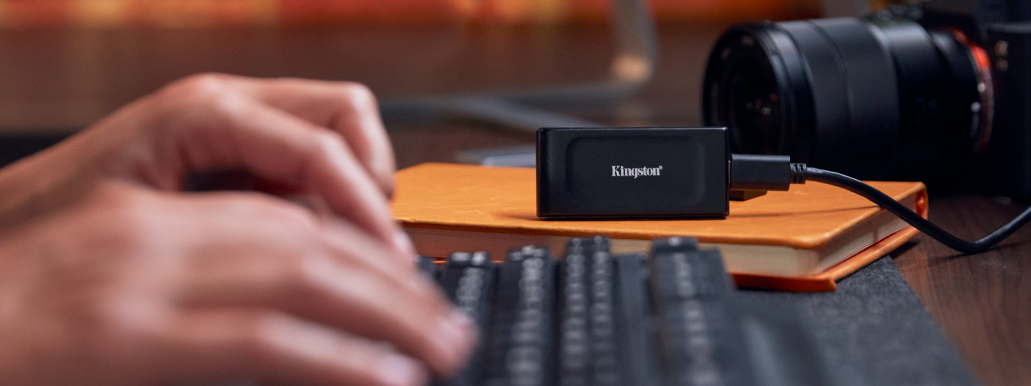 Зовнішній накопичувач SSD 1TB Kingston XS1000 (SXS1000\/­1000G) - зображення 4