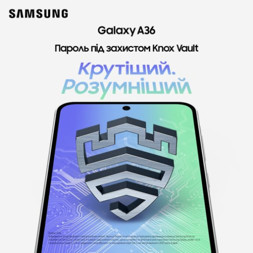 Смартфон SAMSUNG Galaxy A36 8\/256Gb Black (SM-A366BZKG) - зображення 10