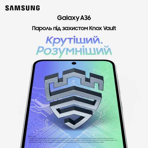 Смартфон SAMSUNG Galaxy A36 8\/256Gb Black (SM-A366BZKG) - зображення 10