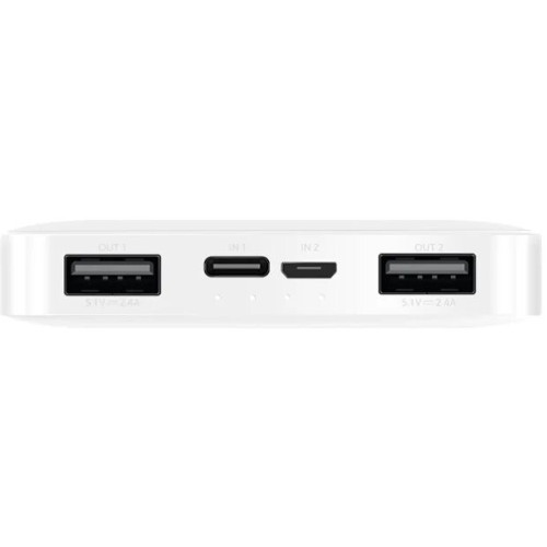 Батарея POWER BANK Xiaomi Redmi 10000 mAh White - зображення 4