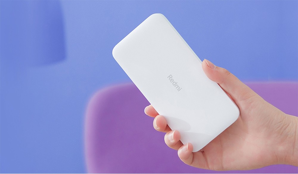 Батарея POWER BANK Xiaomi Redmi 10000 mAh White - зображення 7