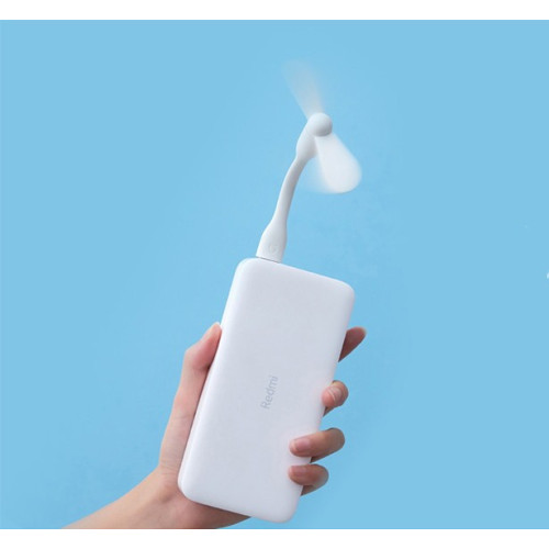 Батарея POWER BANK Xiaomi Redmi 10000 mAh White - зображення 8