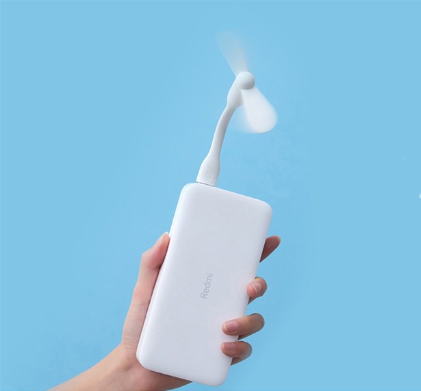 Батарея POWER BANK Xiaomi Redmi 10000 mAh White - зображення 8