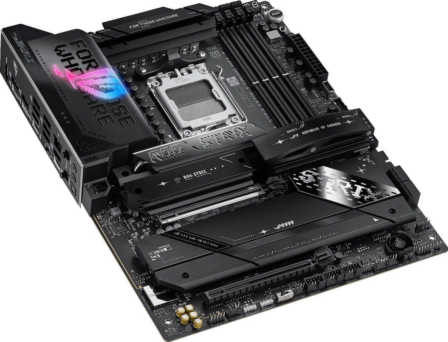 Мат. плата AM5 Asus ROG STRIX X870E-E GAMING WIFI - зображення 5