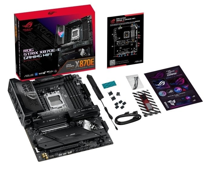 Мат. плата AM5 Asus ROG STRIX X870E-E GAMING WIFI - зображення 8