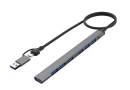 Концентратор USB 3.0 XoKo XK-AC-700m-SL - зображення 1