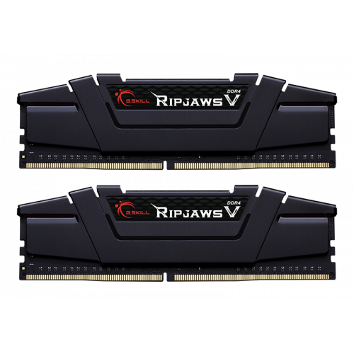 Пам'ять DDR4 RAM_32Gb (2x16Gb) 3600Mhz G.Skill Ripjaws V Black (F4-3600C18D-32GVK) - зображення 1