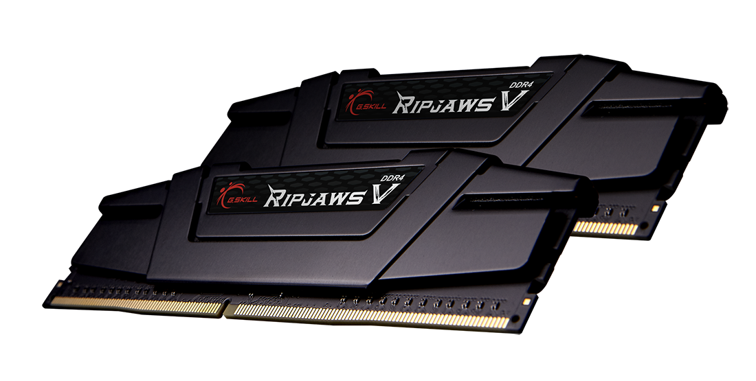 Пам'ять DDR4 RAM_32Gb (2x16Gb) 3600Mhz G.Skill Ripjaws V Black (F4-3600C18D-32GVK) - зображення 2