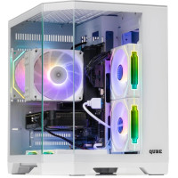 Корпус Qube CRYSTAL_GWNU3 White