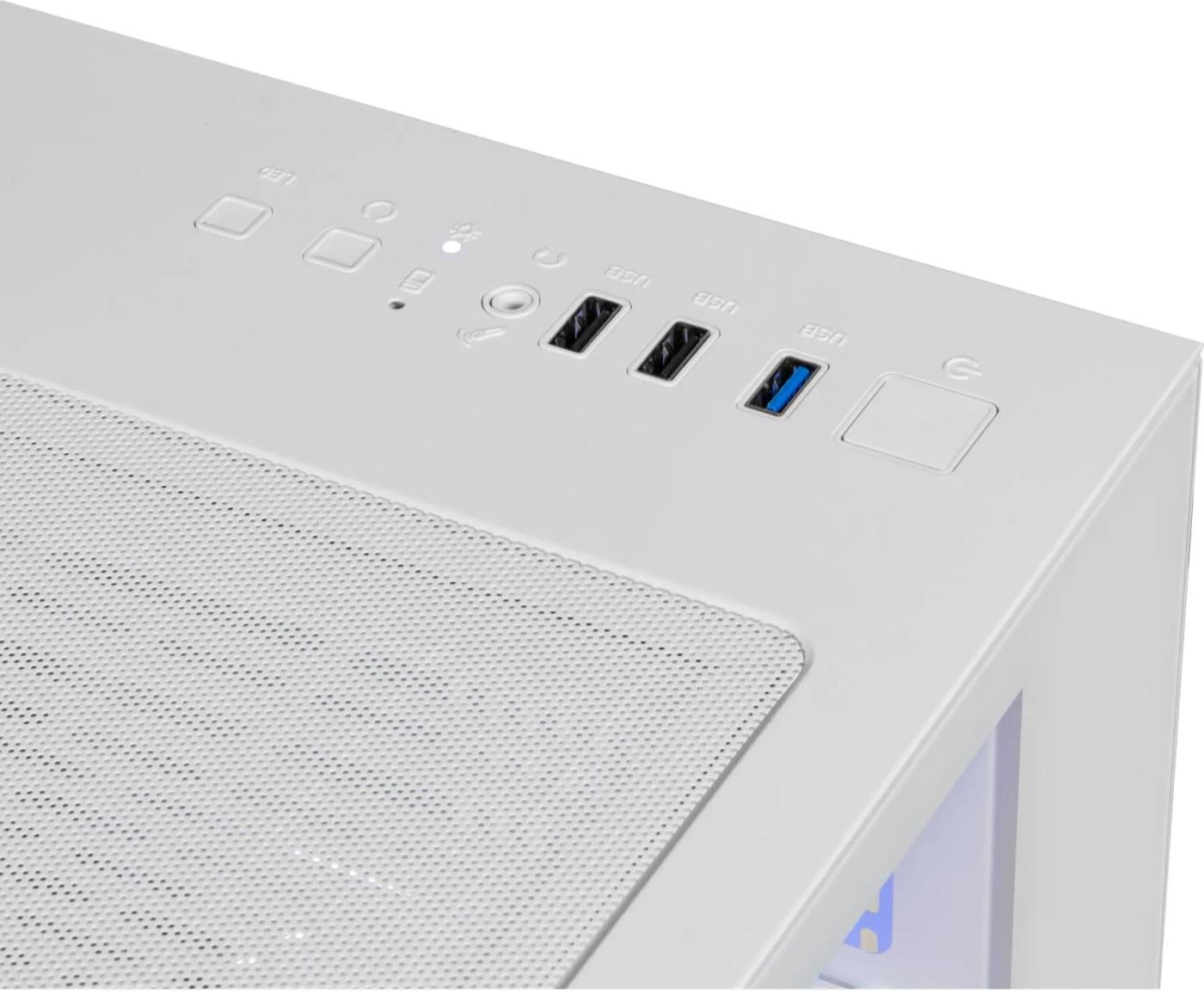 Корпус Qube CRYSTAL_GWNU3 White - зображення 12