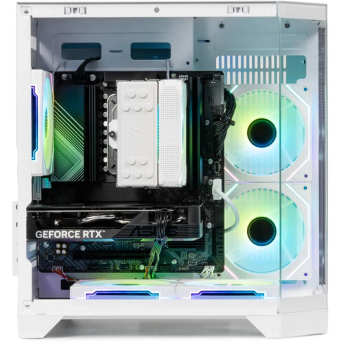 Корпус Qube CRYSTAL_GWNU3 White - зображення 5