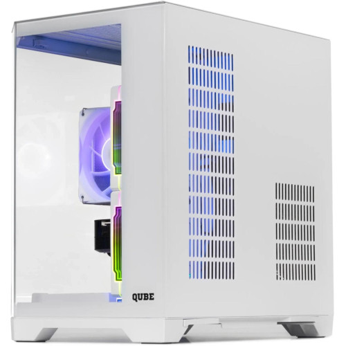 Корпус Qube CRYSTAL_GWNU3 White - зображення 6
