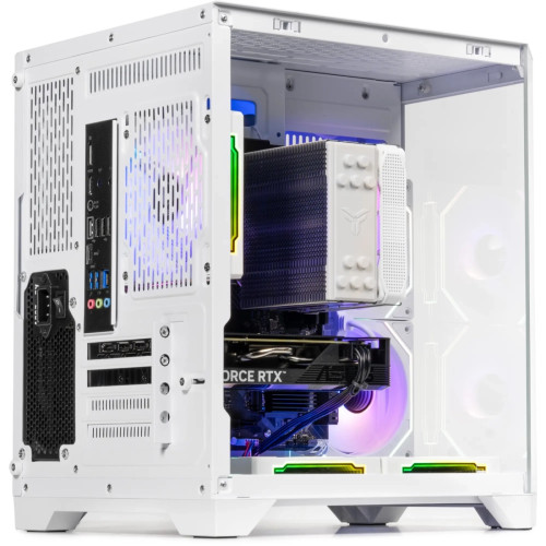 Корпус Qube CRYSTAL_GWNU3 White - зображення 8