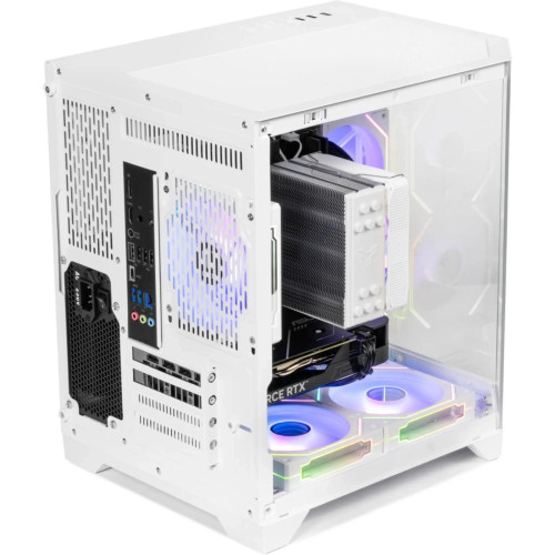 Корпус Qube CRYSTAL_GWNU3 White - зображення 10