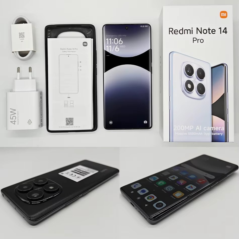 Смартфон Xiaomi Redmi Note 14 Pro 12\/512 Black - зображення 8